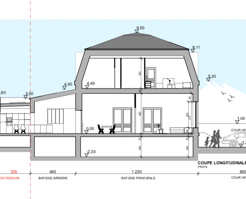 Rénovation et Extension Maison Classée Nantes